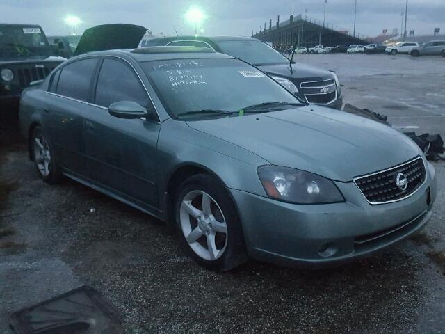 1N4BL11E76C138423 - 2006 NISSAN ALTIMA SE GREEN photo 1