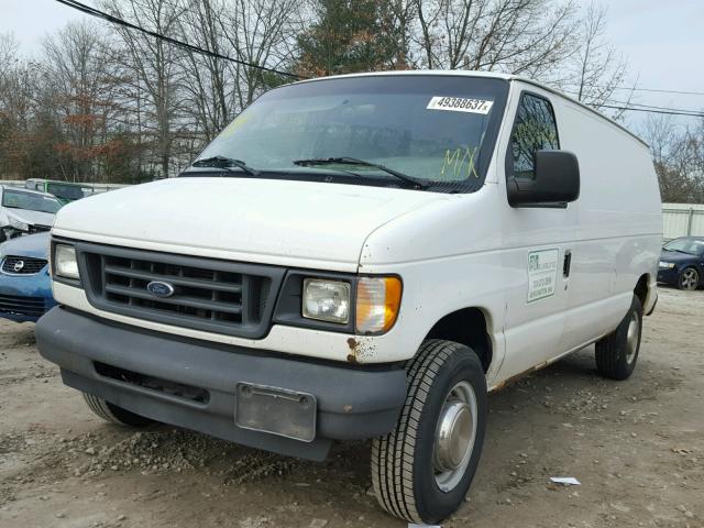 1FTNE24L33HA21275 - 2003 FORD ECONOLINE WHITE photo 2