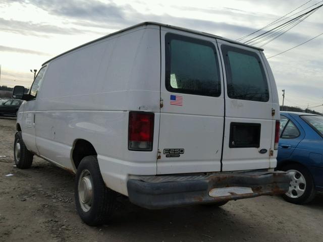 1FTNE24L33HA21275 - 2003 FORD ECONOLINE WHITE photo 3