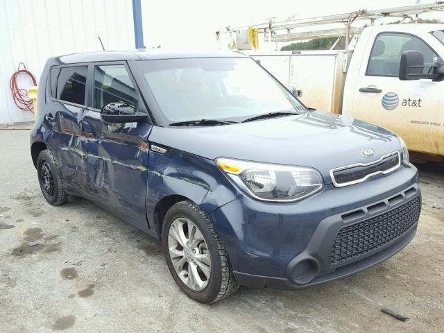 KNDJP3A53F7165293 - 2015 KIA SOUL + BLUE photo 1