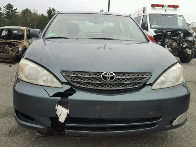 4T1BF30K73U544417 - 2003 TOYOTA CAMRY LE GREEN photo 9