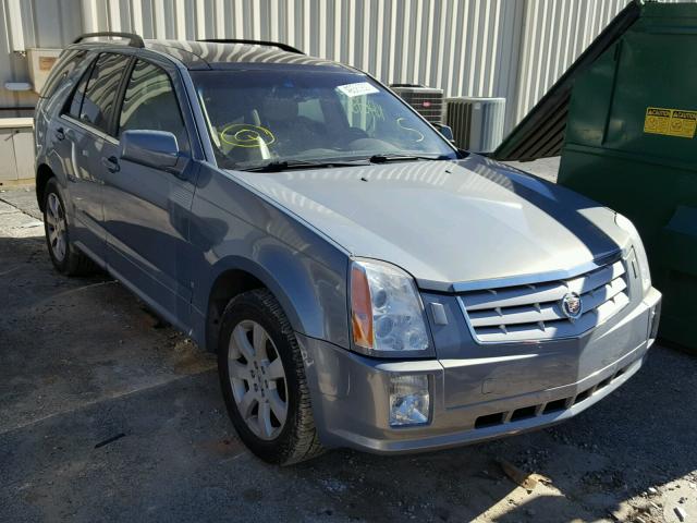 1GYEE637X80141733 - 2008 CADILLAC SRX BLUE photo 1