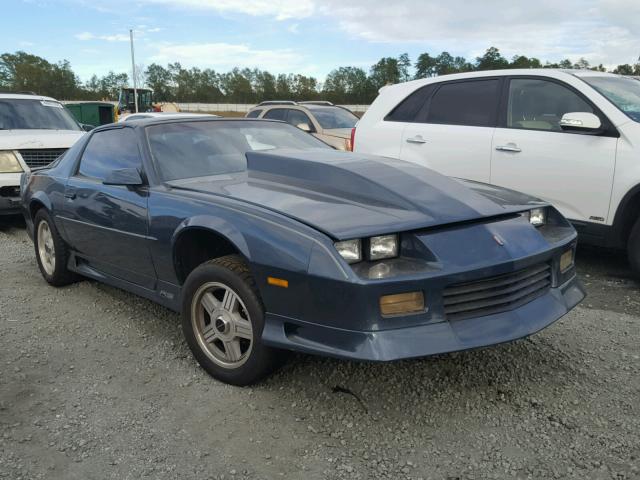 1G1FP23E7NL155880 - 1992 CHEVROLET CAMARO RS BLUE photo 1