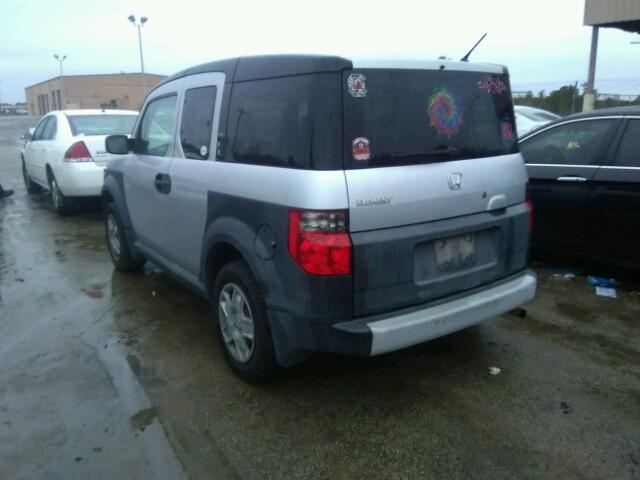 5J6YH18398L005489 - 2008 HONDA ELEMENT LX SILVER photo 3