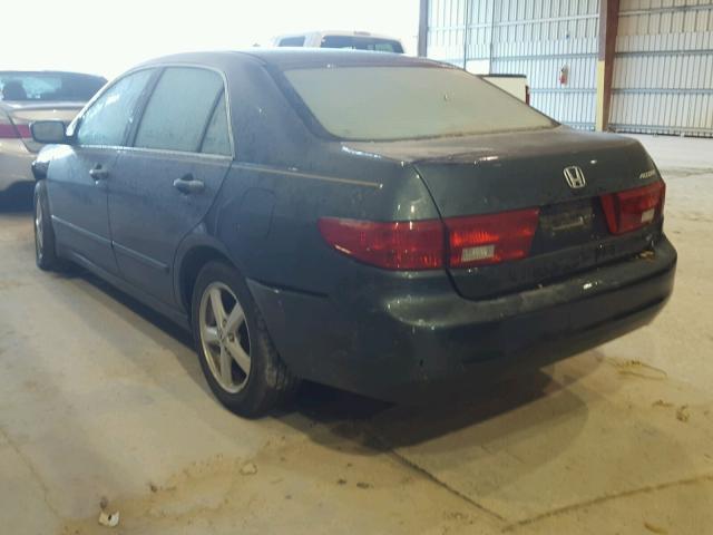 1HGCM56725A001415 - 2005 HONDA ACCORD EX GREEN photo 3