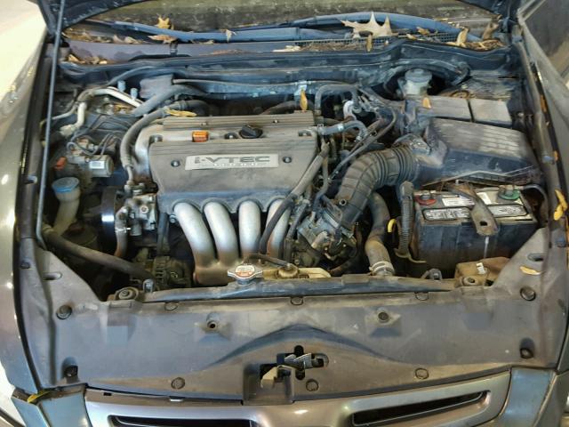 1HGCM56725A001415 - 2005 HONDA ACCORD EX GREEN photo 7