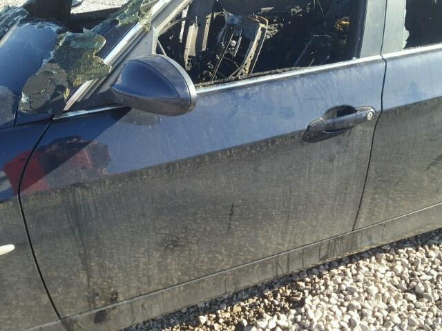 WBAVB33586KS37516 - 2006 BMW 330 I BLUE photo 10