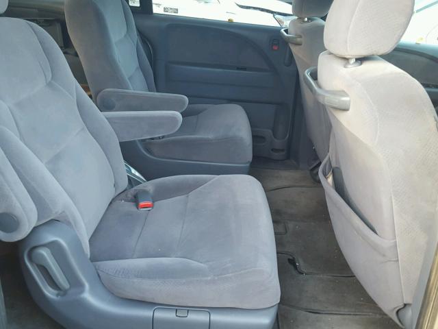 5FNRL38246B014760 - 2006 HONDA ODYSSEY LX SILVER photo 6