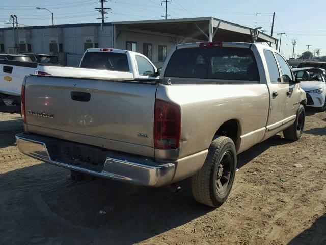 1D7HA18N93J563753 - 2003 DODGE RAM 1500 S GOLD photo 4