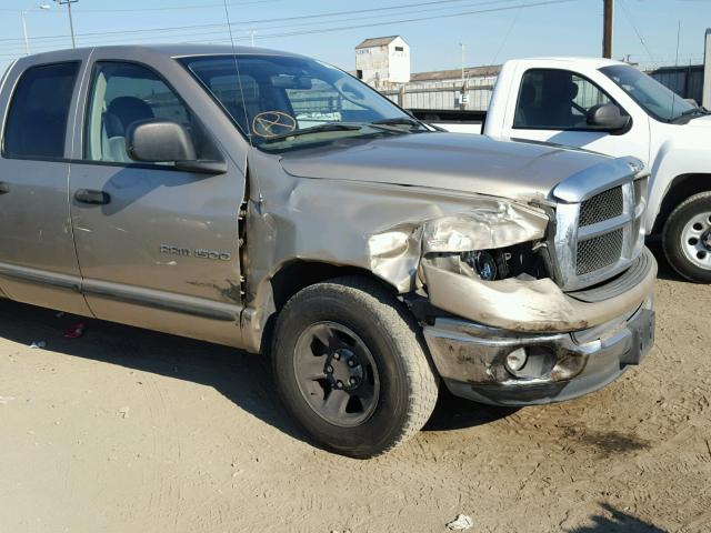 1D7HA18N93J563753 - 2003 DODGE RAM 1500 S GOLD photo 9