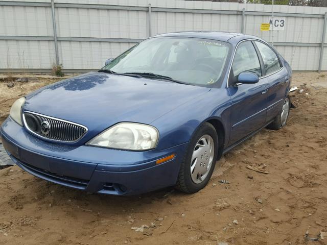 1MEFM50U24A607157 - 2004 MERCURY SABLE GS BLUE photo 2