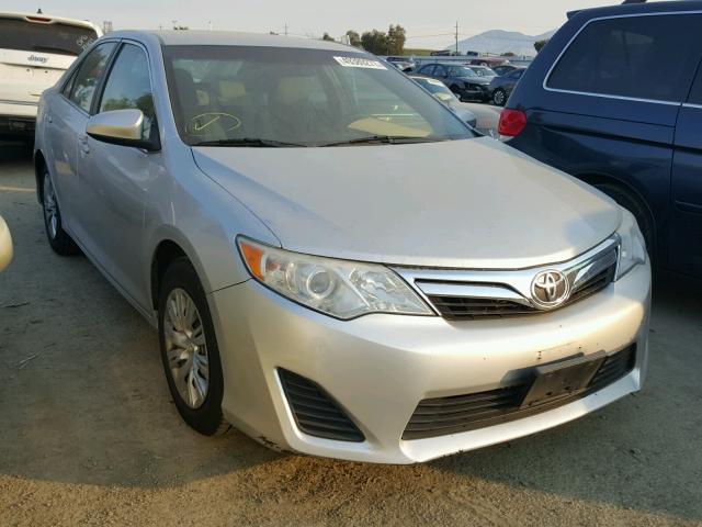 4T4BF1FK1DR277858 - 2013 TOYOTA CAMRY L SILVER photo 1