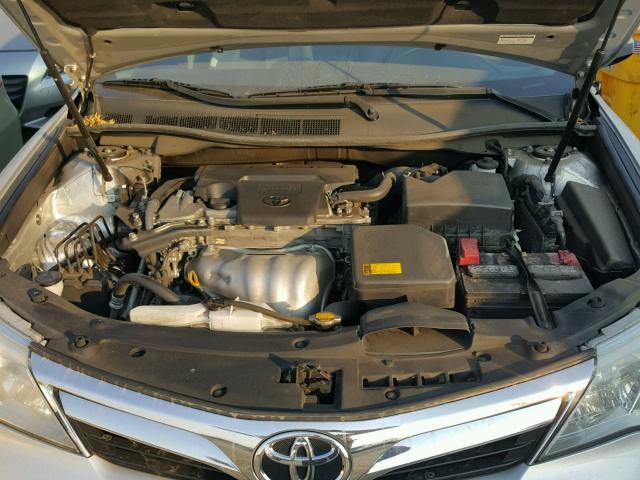 4T4BF1FK1DR277858 - 2013 TOYOTA CAMRY L SILVER photo 7