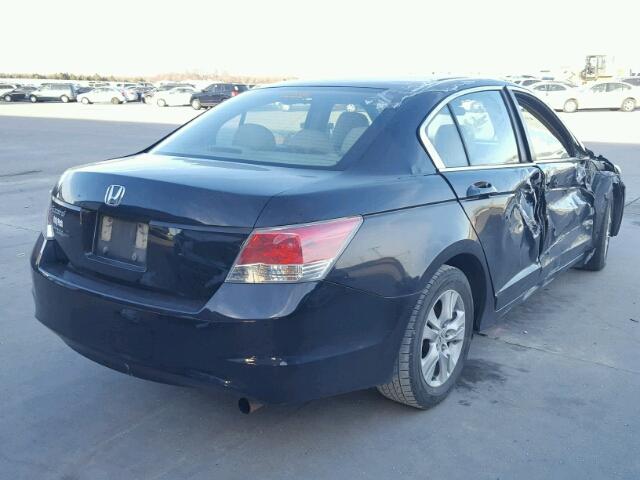 1HGCP26438A127668 - 2008 HONDA ACCORD LXP BLACK photo 4