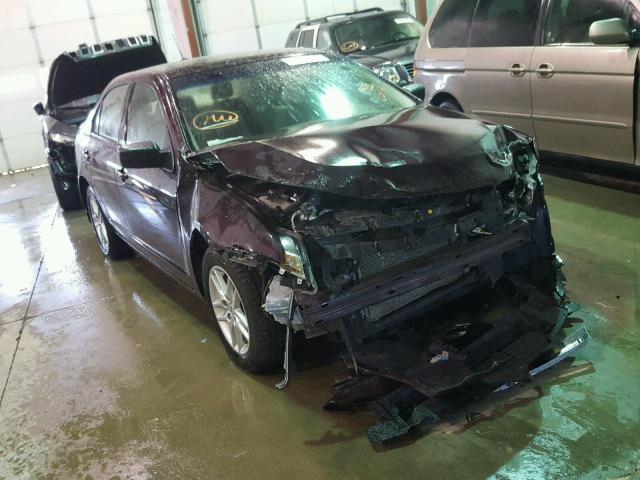 3FAHP0GA8CR450082 - 2012 FORD FUSION S PURPLE photo 1