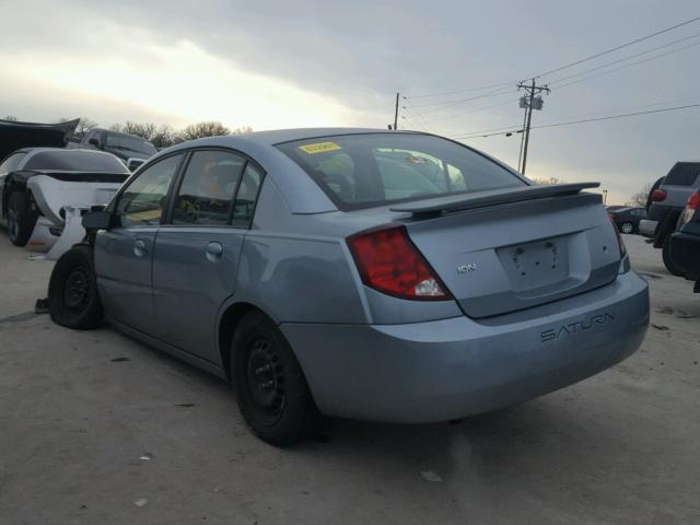 1G8AL52F13Z180108 - 2003 SATURN ION LEVEL BLUE photo 3