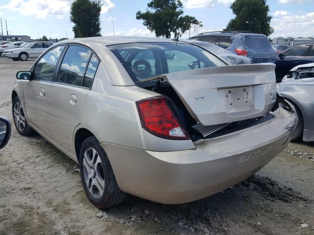 1G8AL54FX5Z172590 - 2005 SATURN ION LEVEL BEIGE photo 3