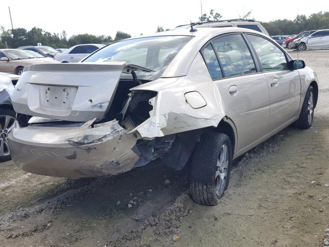 1G8AL54FX5Z172590 - 2005 SATURN ION LEVEL BEIGE photo 4