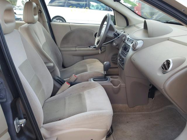 1G8AL54FX5Z172590 - 2005 SATURN ION LEVEL BEIGE photo 5
