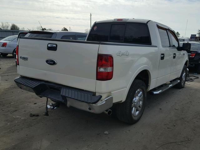 1FTPW14V78FA16570 - 2008 FORD F150 SUPER WHITE photo 4