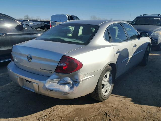 2G4WC582461183917 - 2006 BUICK LACROSSE C GRAY photo 4