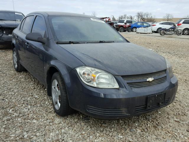 1G1AK58F387252230 - 2008 CHEVROLET COBALT LS BLUE photo 1