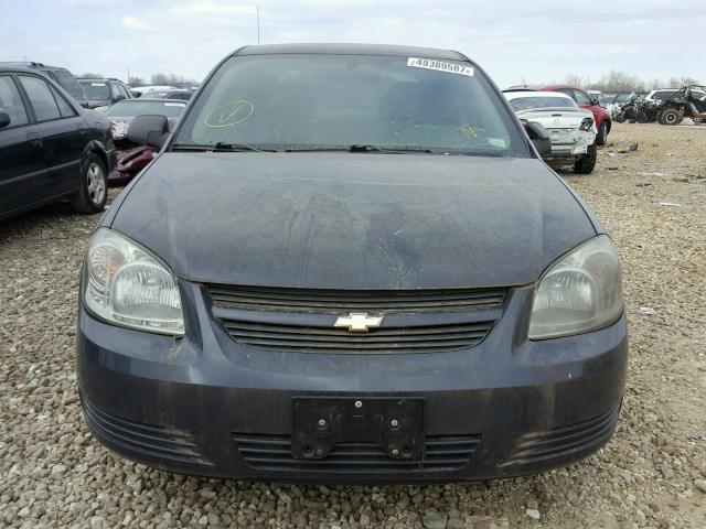 1G1AK58F387252230 - 2008 CHEVROLET COBALT LS BLUE photo 9