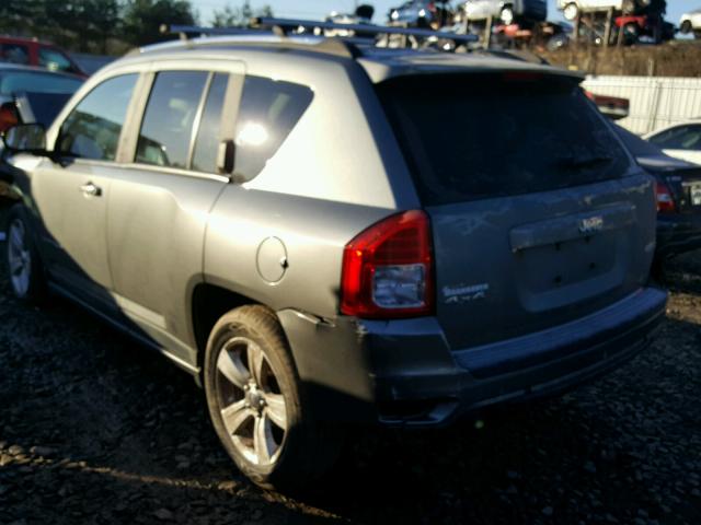 1J4NF1FB5BD280782 - 2011 JEEP COMPASS SP GRAY photo 3