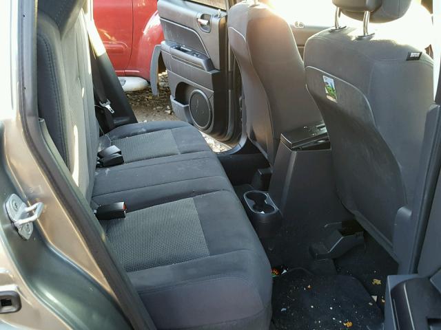 1J4NF1FB5BD280782 - 2011 JEEP COMPASS SP ნაცრისფერი ფოტო 6