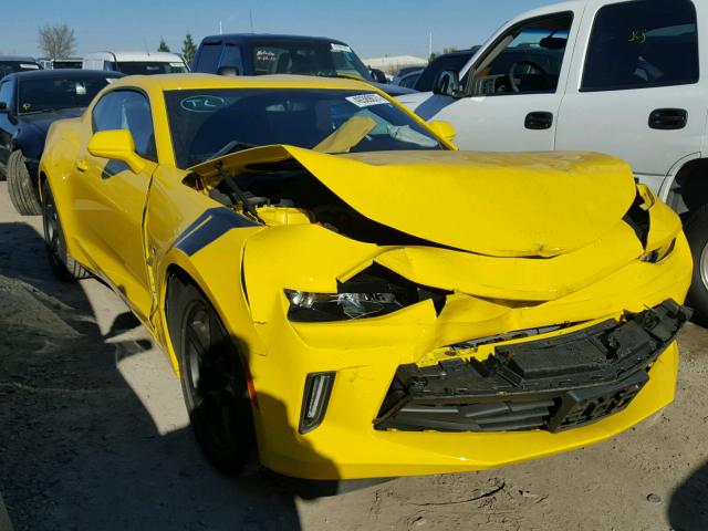 1G1FB1RX4H0157366 - 2017 CHEVROLET CAMARO LT YELLOW photo 1