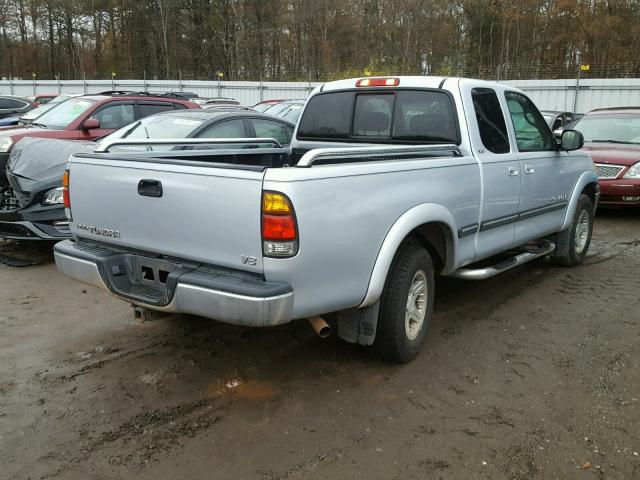 5TBRT3410YS026182 - 2000 TOYOTA TUNDRA ACC SILVER photo 4
