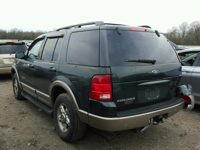 1FMZU74W52UA33716 - 2002 FORD EXPLORER E GREEN photo 3