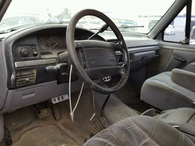 1FTEX14N1RKA26170 - 1994 FORD F150 BLUE photo 9