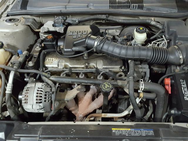 1G1JC524827102447 - 2002 CHEVROLET CAVALIER B BEIGE photo 7