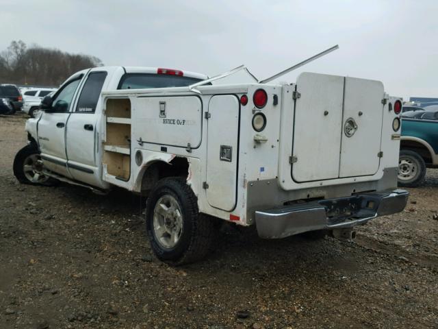 3D7KA28C54G188926 - 2004 DODGE RAM 2500 S Ağ foto 3