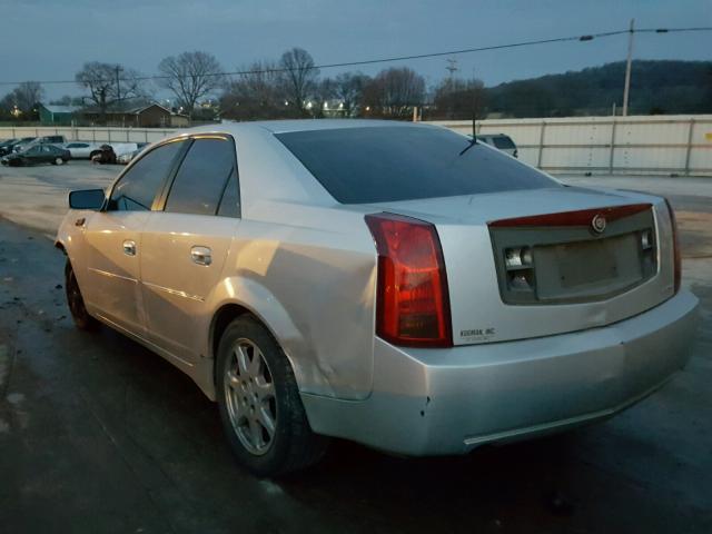 1G6DM57NX30108279 - 2003 CADILLAC CTS SILVER photo 3