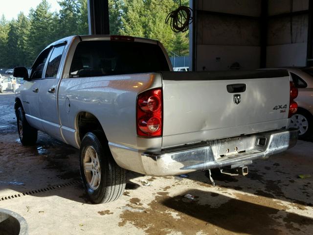 1D7HU18N47J595488 - 2007 DODGE RAM 1500 S SILVER photo 3