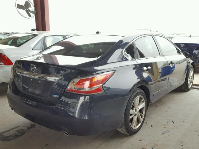 1N4AL3AP4EC285807 - 2014 NISSAN ALTIMA 2.5 BLUE photo 4