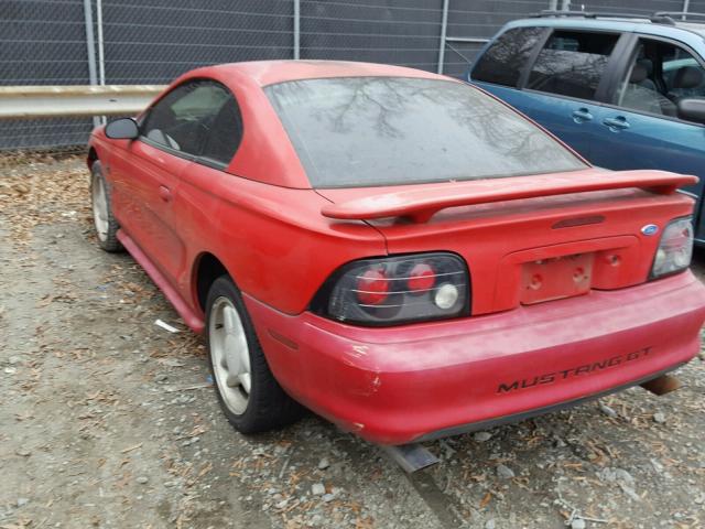 1FALP42T5RF234335 - 1994 FORD MUSTANG GT RED photo 3