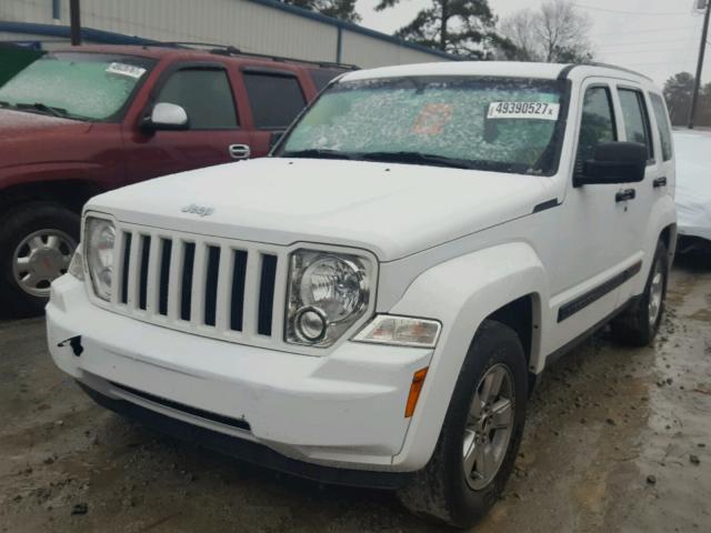 1C4PJLAK9CW169920 - 2012 JEEP LIBERTY SP WHITE photo 2