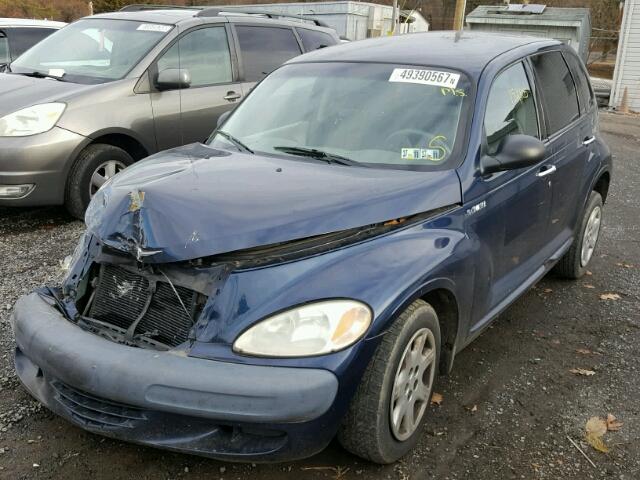 3C4FY4BB11T656561 - 2001 CHRYSLER PT CRUISER BLUE photo 2