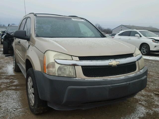 2CNDL13F956101630 - 2005 CHEVROLET EQUINOX LS TAN photo 10