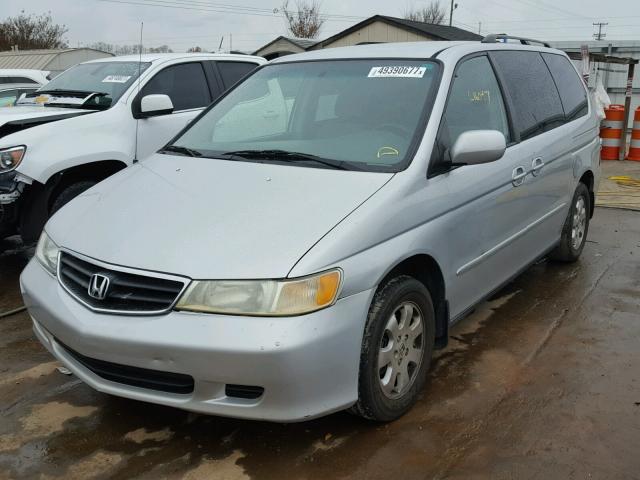 5FNRL18804B122539 - 2004 HONDA ODYSSEY EX SILVER photo 2