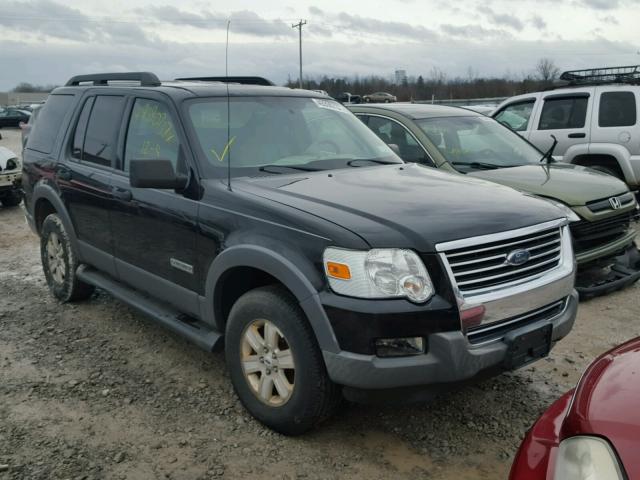 1FMEU73E66UA26433 - 2006 FORD EXPLORER X BLACK photo 1