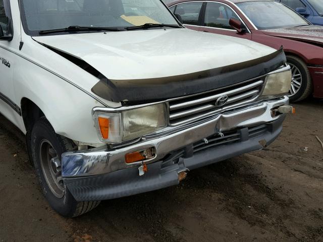 JT4VD12E2S0009844 - 1995 TOYOTA T100 XTRAC WHITE photo 9