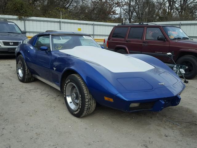 1Z37L77S435744 - 1977 CHEVROLET CORVETTE BLUE photo 1