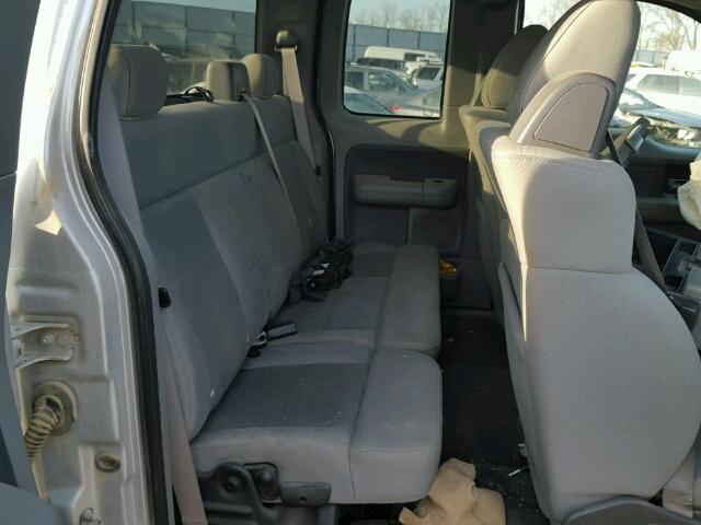 1FTPX14V37FA51912 - 2007 FORD F150 SILVER photo 6