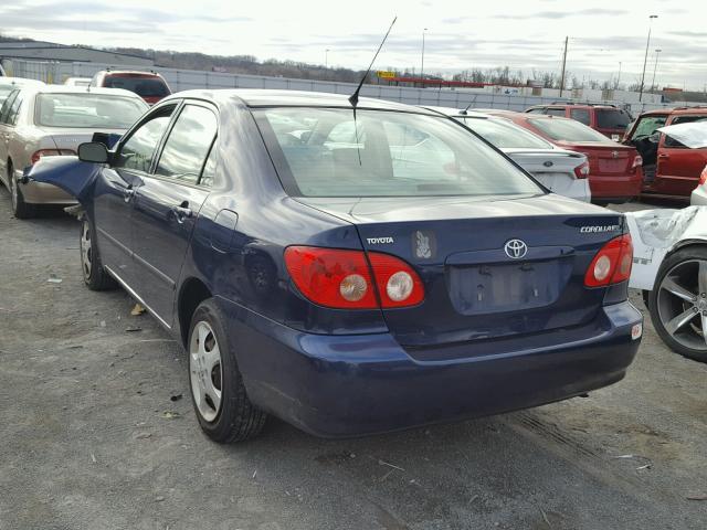 2T1BR32E26C702182 - 2006 TOYOTA COROLLA CE BLUE photo 3