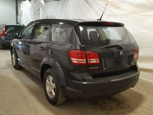 3D4PG4FB0AT103954 - 2010 DODGE JOURNEY SE BLACK photo 3