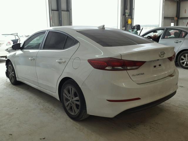 5NPD84LF1HH105100 - 2017 HYUNDAI ELANTRA SE WHITE photo 3